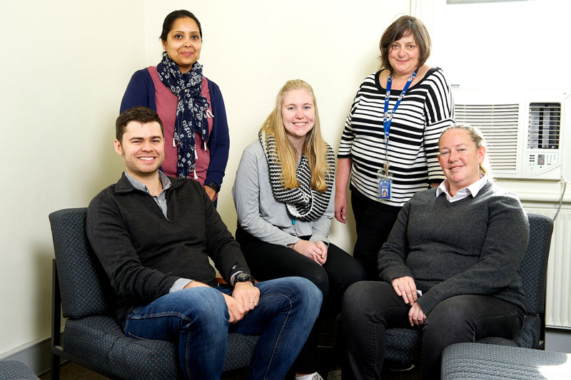 Five people with a career at VincentCare